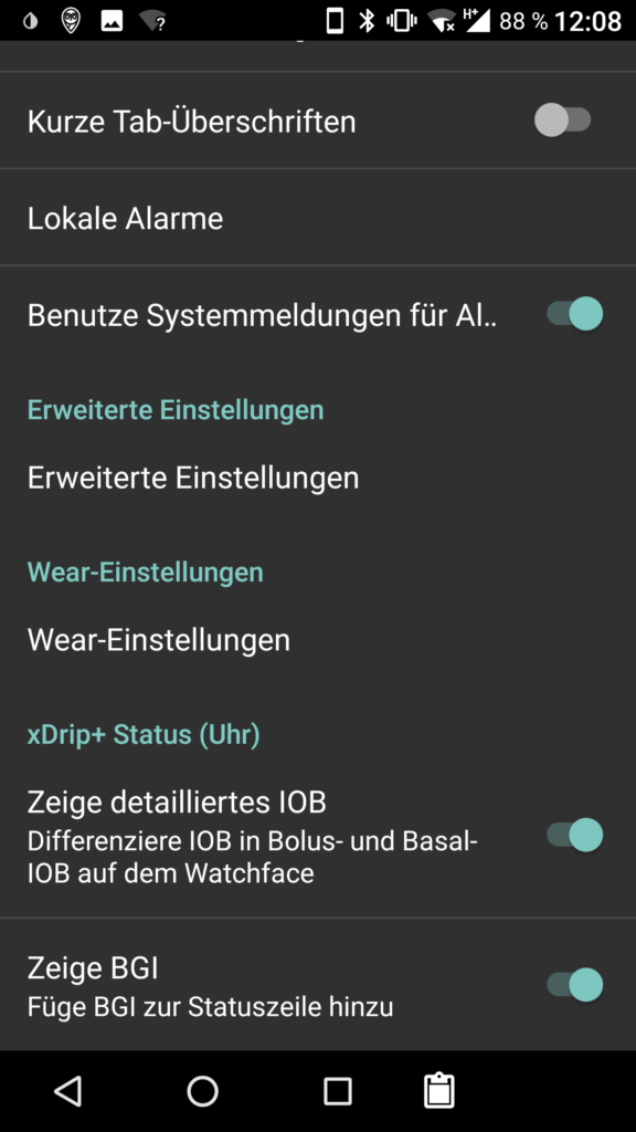Android APS Einstellungen 8